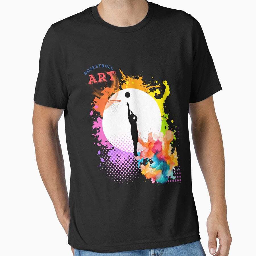 Basketball Art T-Shirts by paknapat Hoodie, Sweatshirt | BlankRebels.com (Image 1)