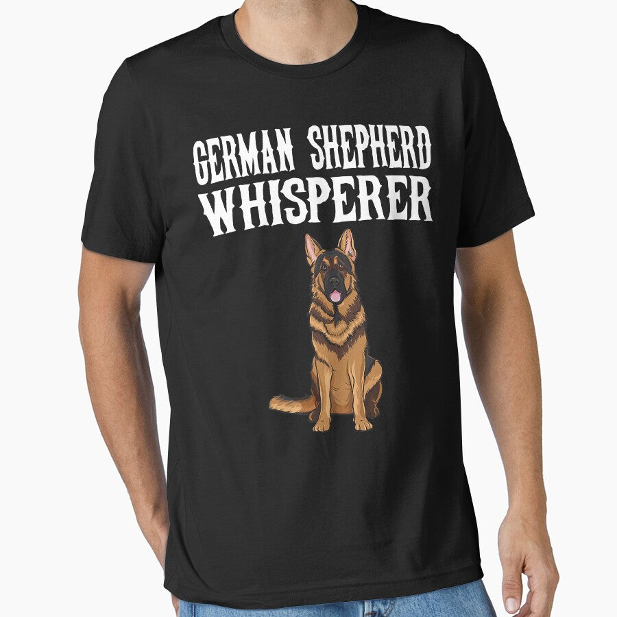 German Shepherd Wisperer Funny Dog Lover by GordonDrummond T-Shirts, Hoodie, Sweatshirt | BlankRebels.com (Image 1)