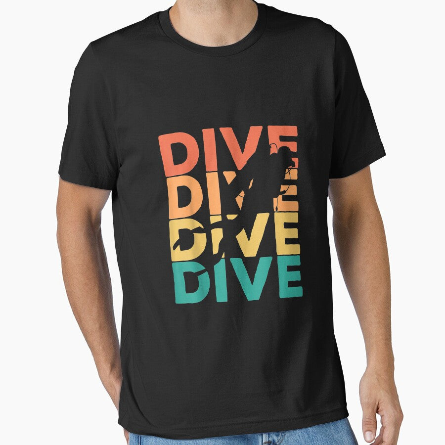 Retro Vintage Diving Gift For Scuba Divers by Liefke12441 T-Shirts, Hoodie, Sweatshirt | BlankRebels.com (Image 1)