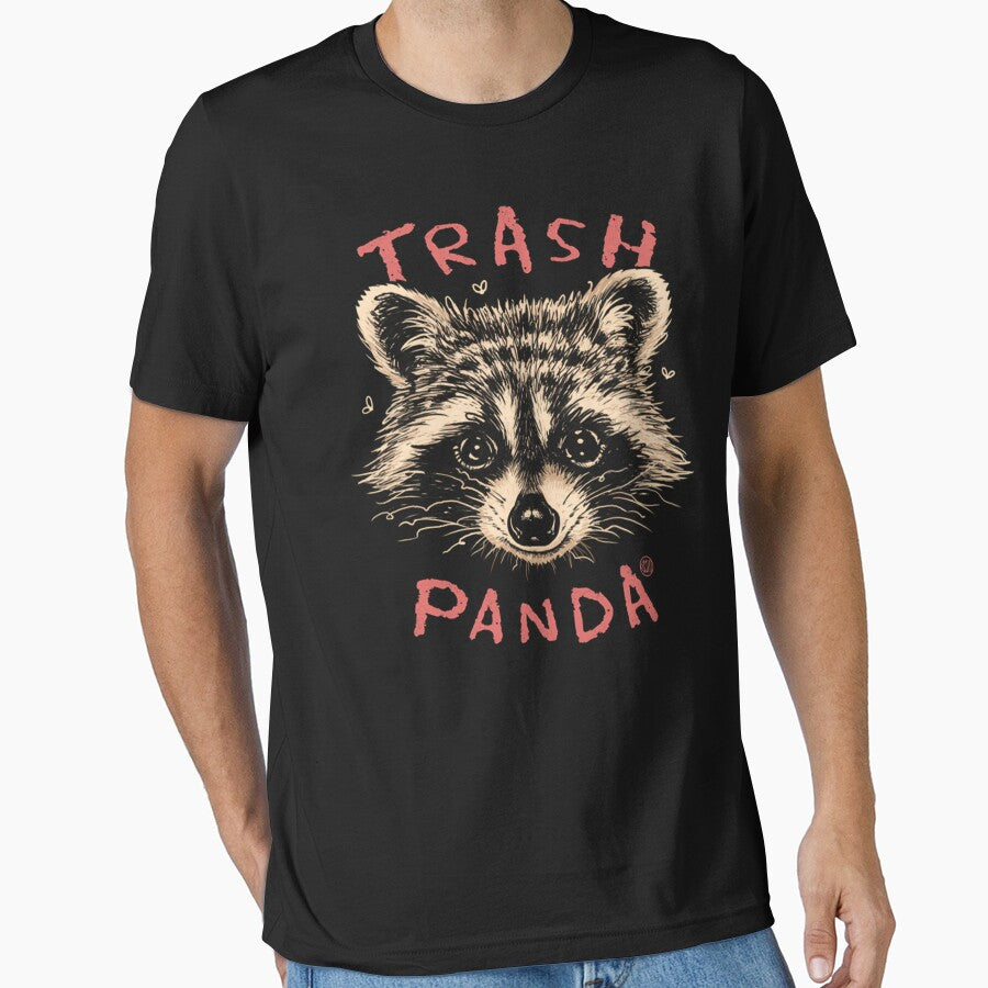 Tra.sh Pan.da by MillieSimpso T-Shirts, Hoodie, Sweatshirt | BlankRebels.com (Image 1)