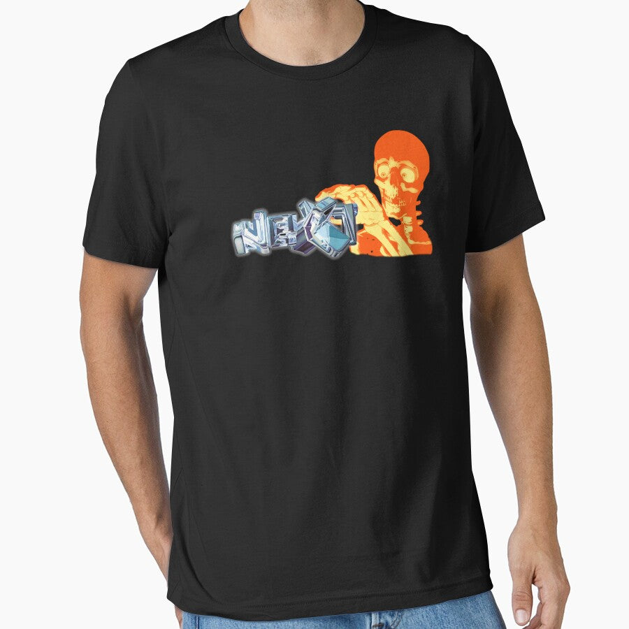 Chrome Y2k Orange Skeleton T-Shirts, Hoodie, Sweatshirt