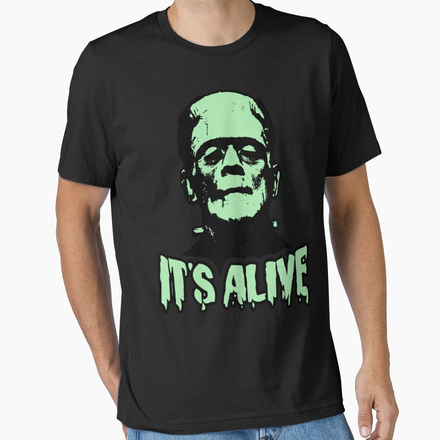 Halloween Monster Horror Movie Frankenstein T-shirt by ebonyvve8mattie Hoodie, Sweatshirt | BlankRebels.com (Image 1)
