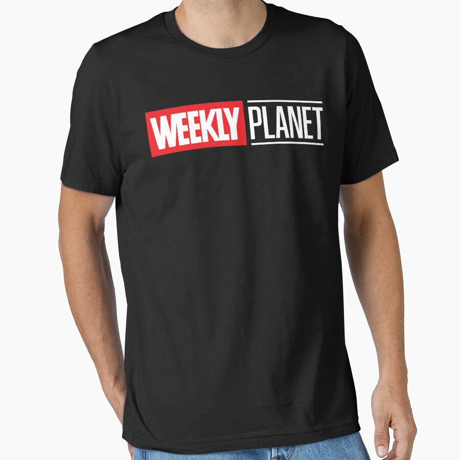 Weekly Planet WPU Logo on White by WPPosters T-Shirts, Hoodie, Sweatshirt | BlankRebels.com (Image 1)