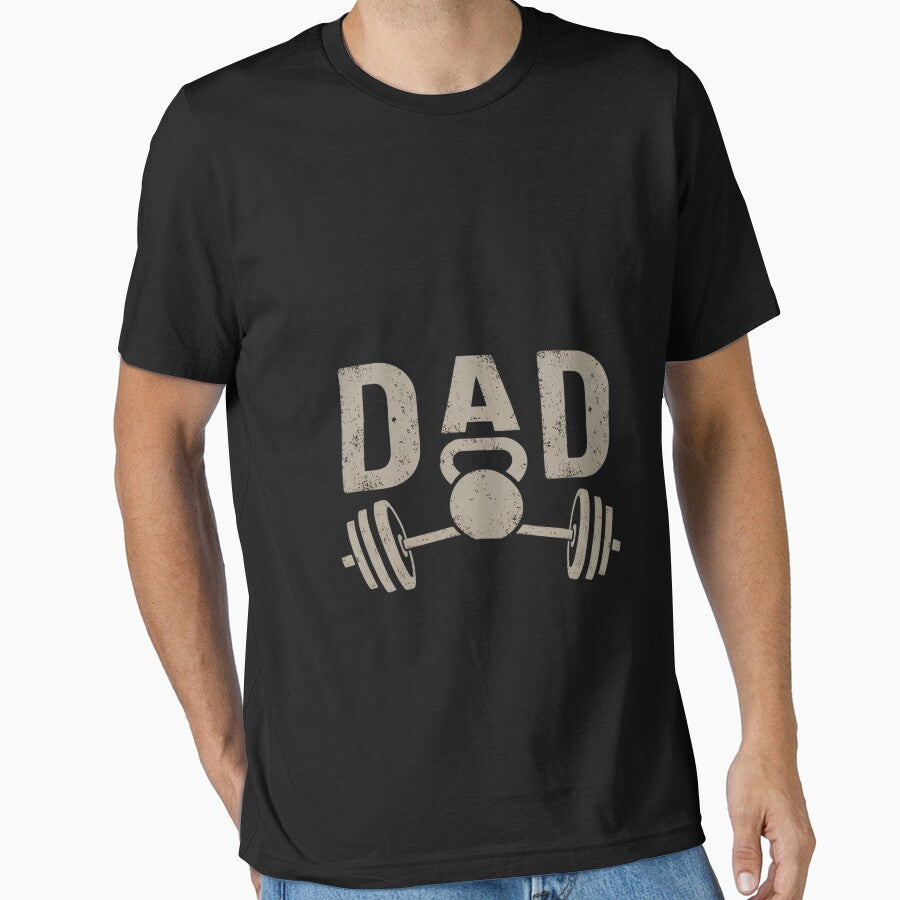Weighlifting Gym Workout Fitness Dad Fathers Day Mens Womens by FadeOfThrone T-Shirts, Hoodie, Sweatshirt (Image 1)