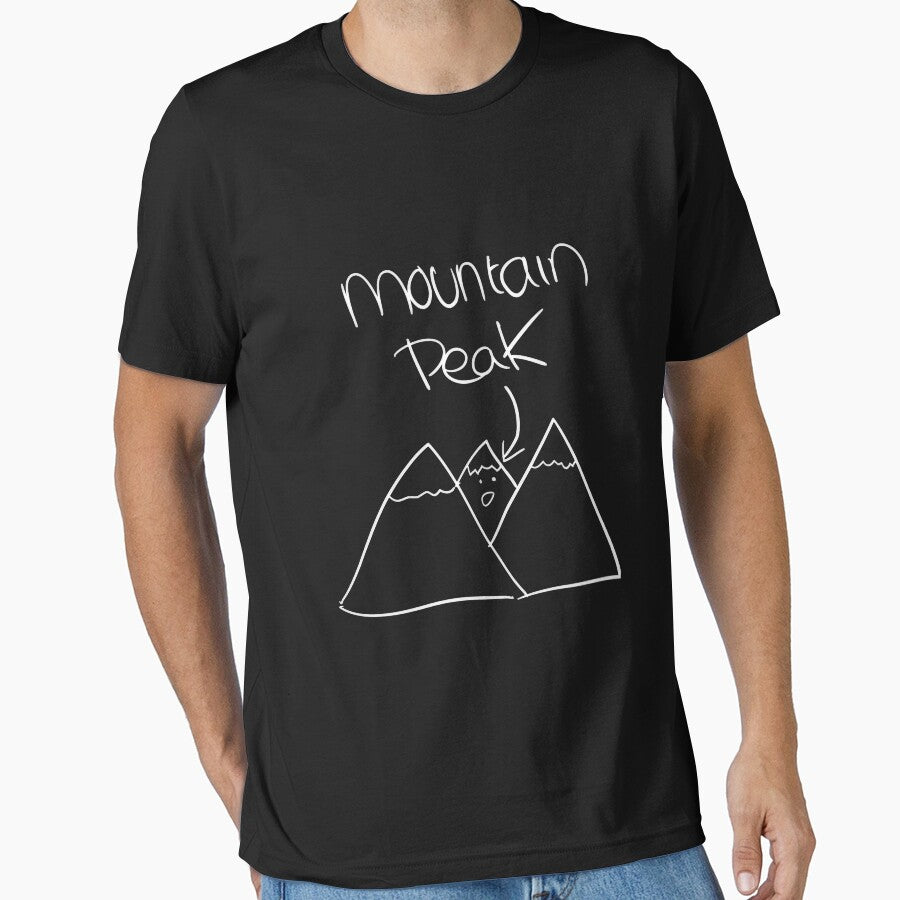 Mountain peak funny hiking tee design by Kam-designs Hoodie, Sweatshirt | BlankRebels.com (Image 1)