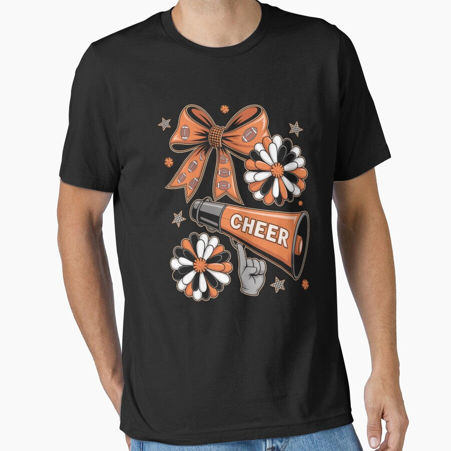 Coquette Cheer Bow Sport Cheerleader by DianaStantzo T-Shirts, Hoodie, Sweatshirt | BlankRebels.com (Image 1)