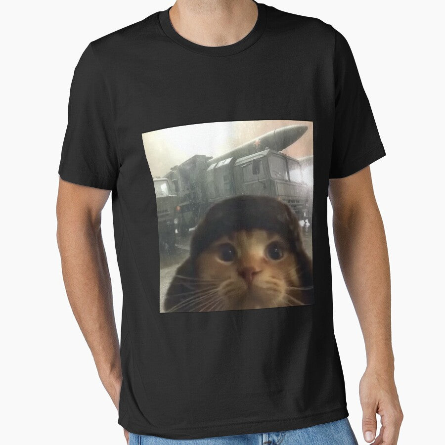 Soviet Soldier Cat Rain T-Shirts, Hoodie, Sweatshirt