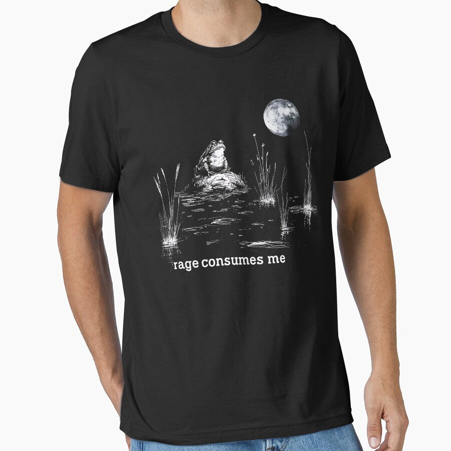 Rage Consumes Me Funny Frog T-Shirts, Hoodie, Sweatshirt
