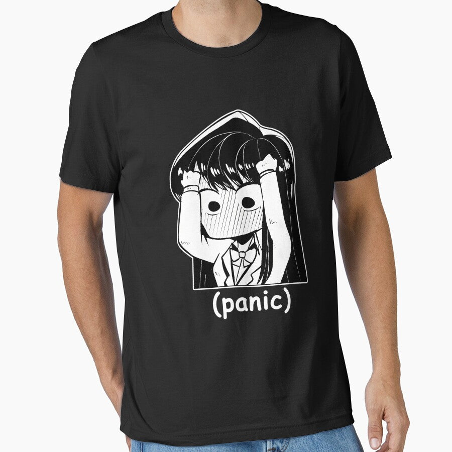 Manga Panic Chibi Komi San Meme by AmandasHastie T-Shirts, Hoodie, Sweatshirt | BlankRebels.com (Image 1)