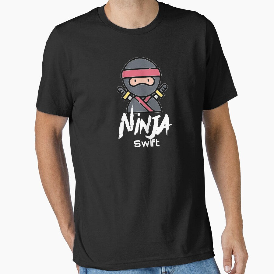 Swift Ninja (color white) by Stornu2Ruedas T-Shirts, Hoodie, Sweatshirt | BlankRebels.com (Image 1)
