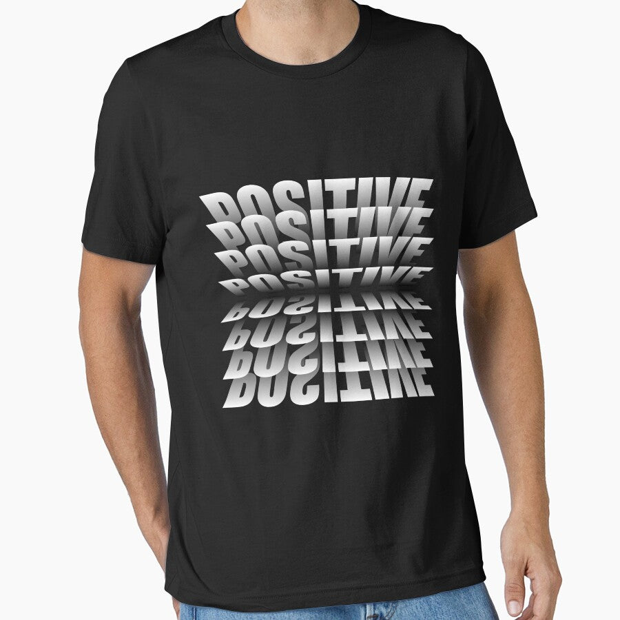 Positive Typography by Muhammad Faizan T-Shirts, Hoodie, Sweatshirt | BlankRebels.com (Image 1)