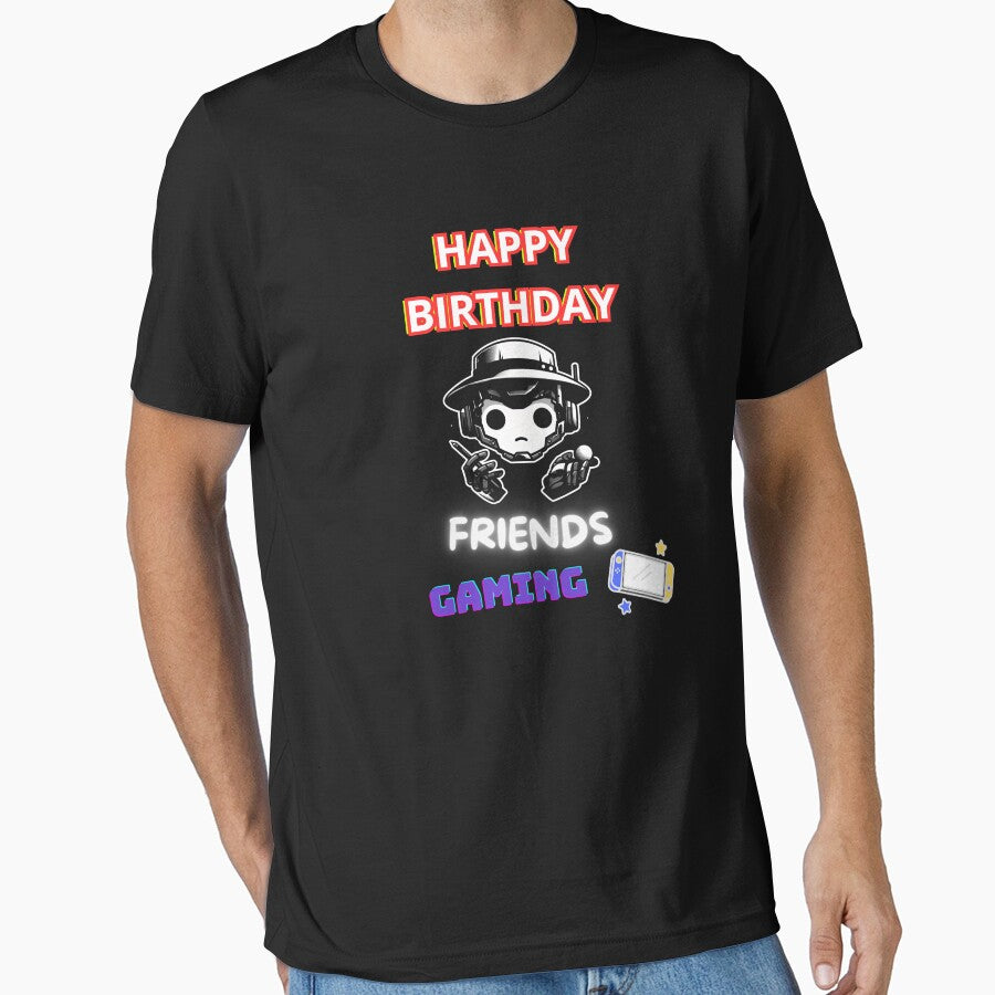 Happy birthday gaming friends by MaravDazzous T-Shirts, Hoodie, Sweatshirt | BlankRebels.com (Image 1)
