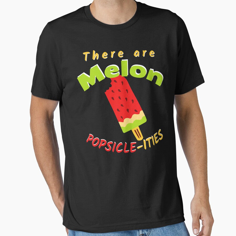 There are Melon Popsicle-ities |  There are million possibilities | Food pun by pod-plus-plus
