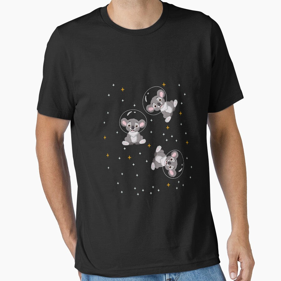 Koalas In Space - Astronaut Koala by Ibu83 T-Shirts, Hoodie, Sweatshirt | BlankRebels.com (Image 1)