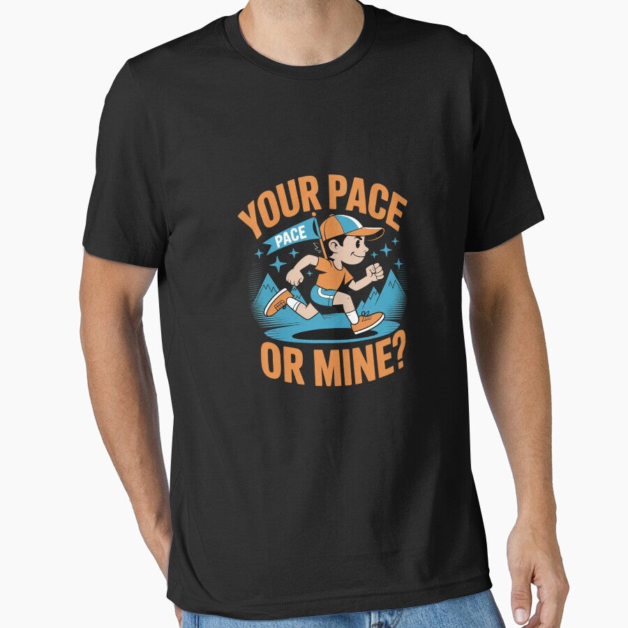 Your Pace or Mine Trail Running Graphic by CultureSpec T-Shirts, Hoodie, Sweatshirt | BlankRebels.com (Image 1)