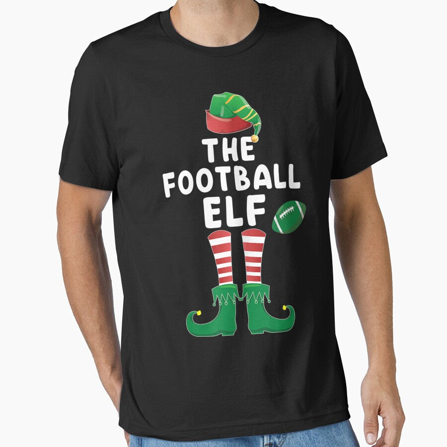 Football Elf Family Matching Group Christmas by dokieuphuong T-Shirts, Hoodie, Sweatshirt | BlankRebels.com (Image 1)