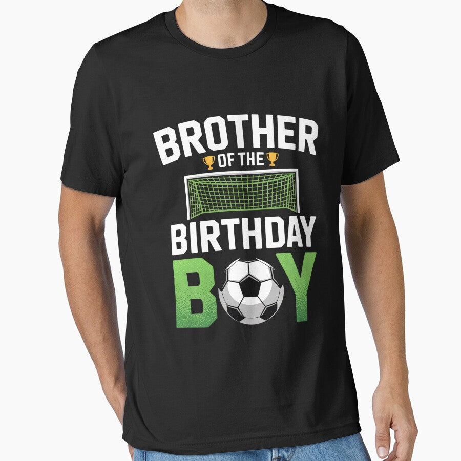 Soccer Brother Birthday Boy Party Soccer Family Matching by MuteElevent