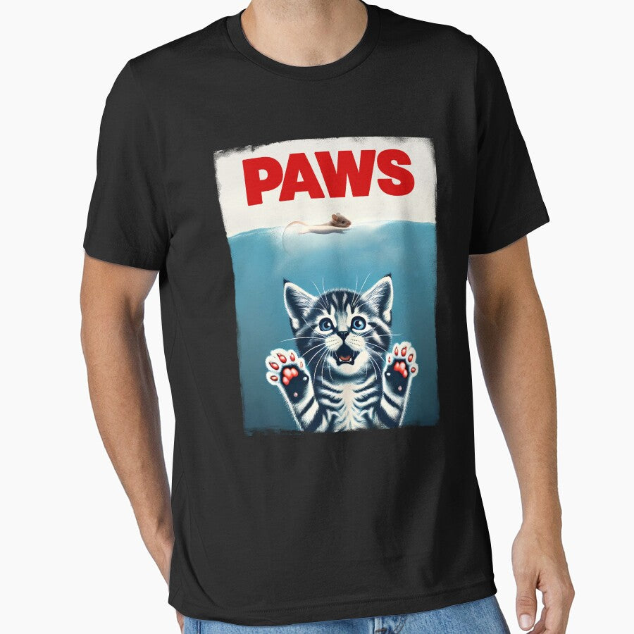 Funny Paws Cat Mouse Top Kitten Lover Parody Kimberley King Art King Art T-Shirts, Hoodie, Sweatshirt