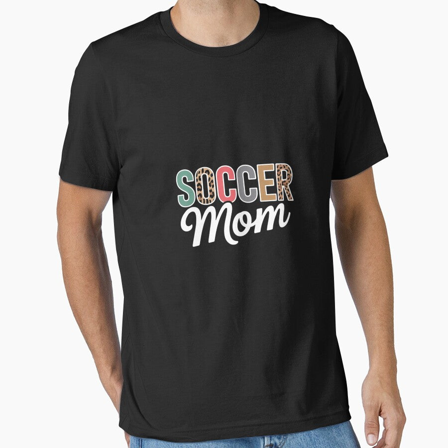 Soccer Mom  Leopard Print Soccer Mama Mother's Day by Belkisallen