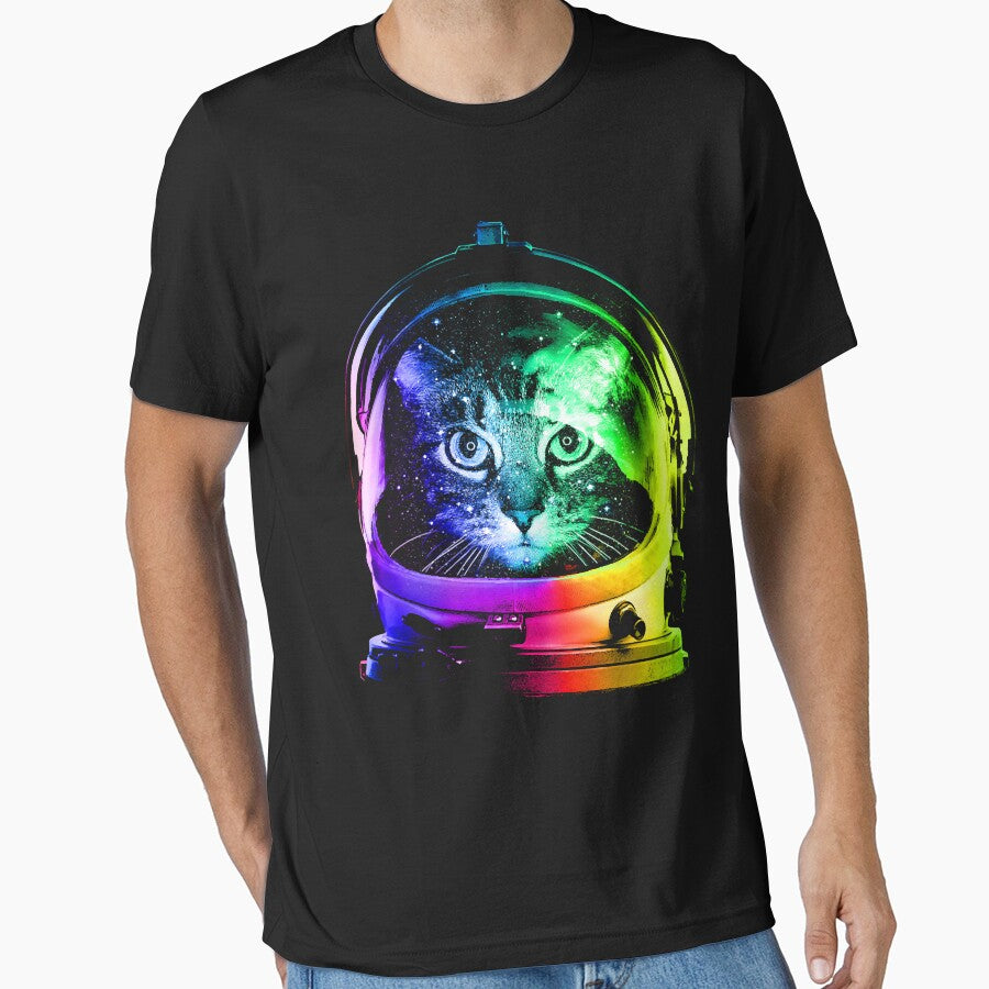 Astronaut Cat Classic T-Shirt by traceyk3cch Hoodie, Sweatshirt | BlankRebels.com (Image 1)