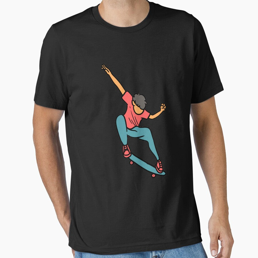 Skateboarding Aesthetic Skateboard Skateboarder by Congex T-Shirts, Hoodie, Sweatshirt | BlankRebels.com (Image 1)
