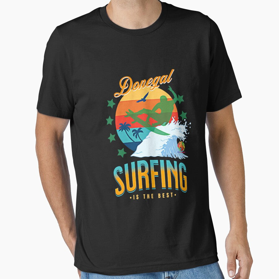 Donegal Surfing Is The Best by OliDesigns T-Shirts, Hoodie, Sweatshirt | BlankRebels.com (Image 1)