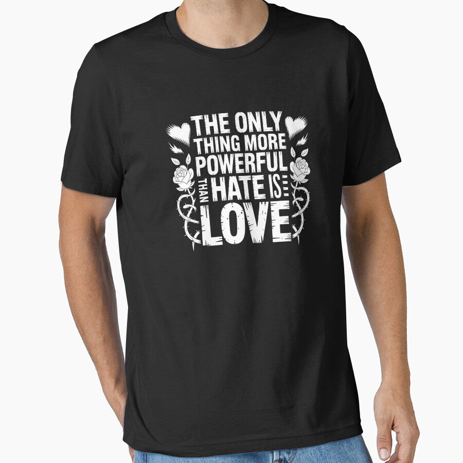 The Only Thing More Powerful Than Hate Is Love by YounexxART