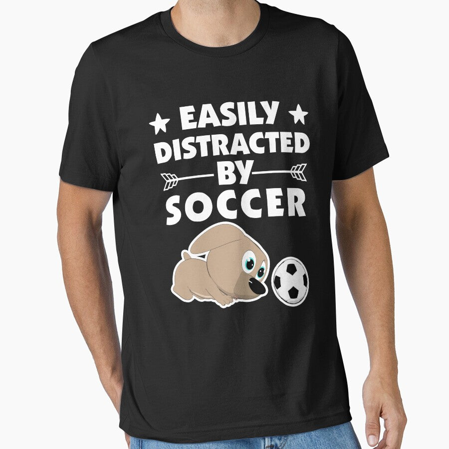 Easily Distracted by Soccer - Curious Soccer Puppy by onicon