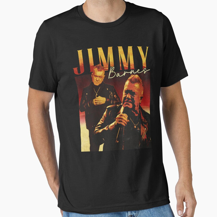 Jimmy Barnes Vintage Rock Aesthetic by Brittanycguire T-Shirts, Hoodie, Sweatshirt | BlankRebels.com (Image 1)