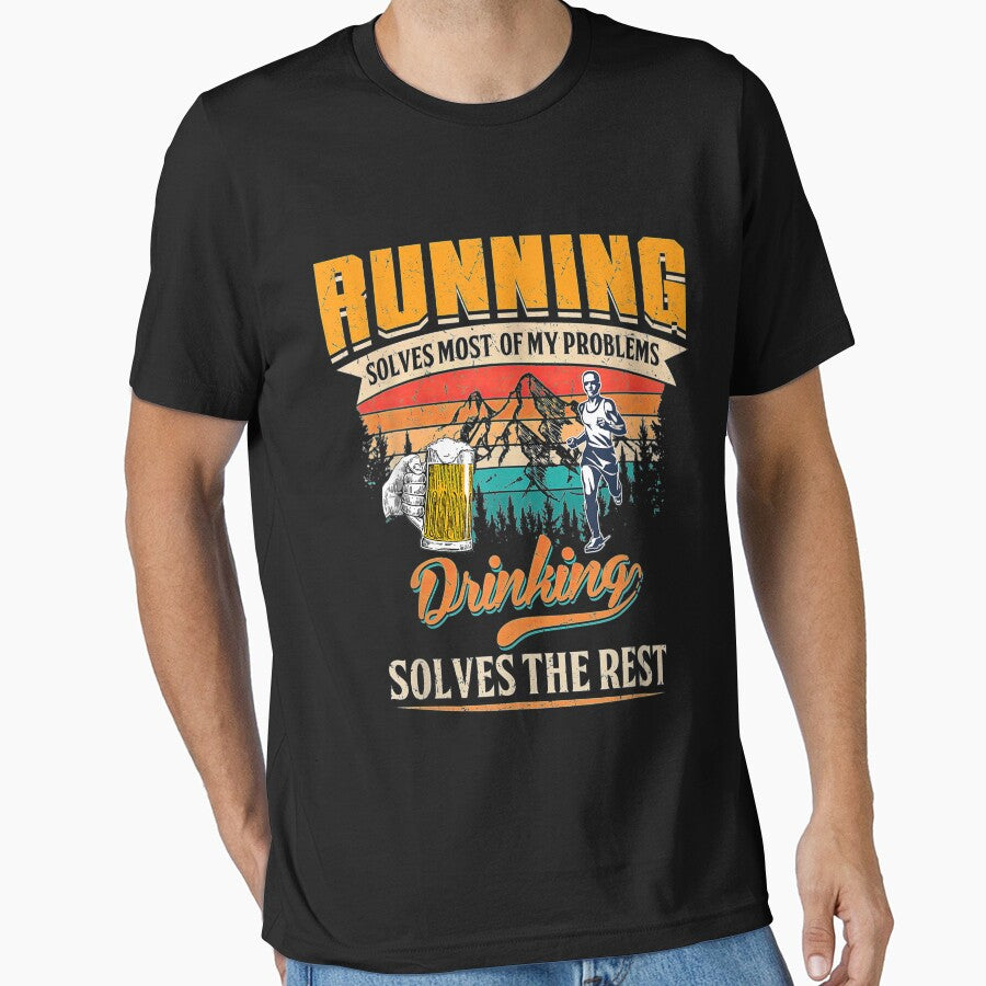 Running Solves Most My Problems  Run Like A Girl,Running Life,Burn Calories,Jogging Girl,Running Everyday, by... (Image 1)