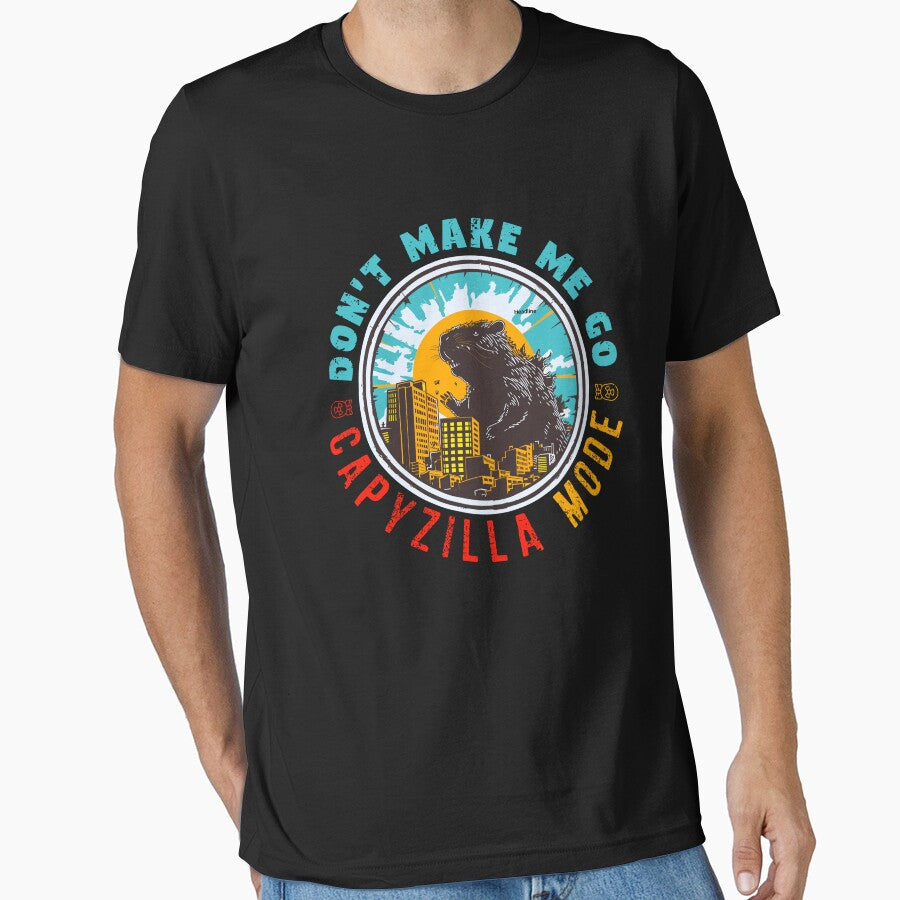 Don't Make Me Go Capyzilla Mode - Capybara Meme by SpecialtiesShop T-Shirts, Hoodie, Sweatshirt | BlankRebels.com (Image 1)