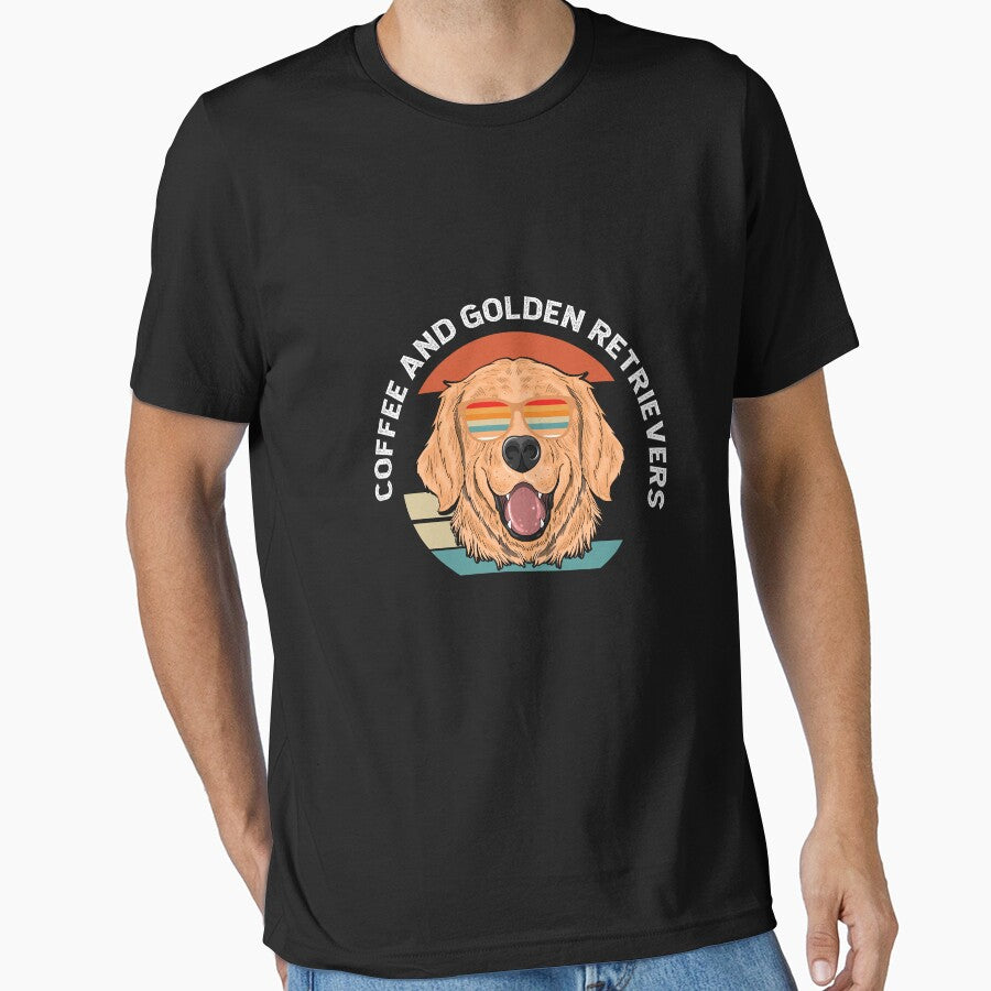 Coffee and Golden Retrievers by Ela-Designer T-Shirts, Hoodie, Sweatshirt | BlankRebels.com (Image 1)
