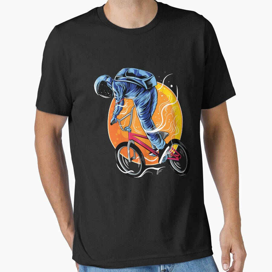 Astronaut riding bmx by UrbanAcid T-Shirts, Hoodie, Sweatshirt | BlankRebels.com (Image 1)