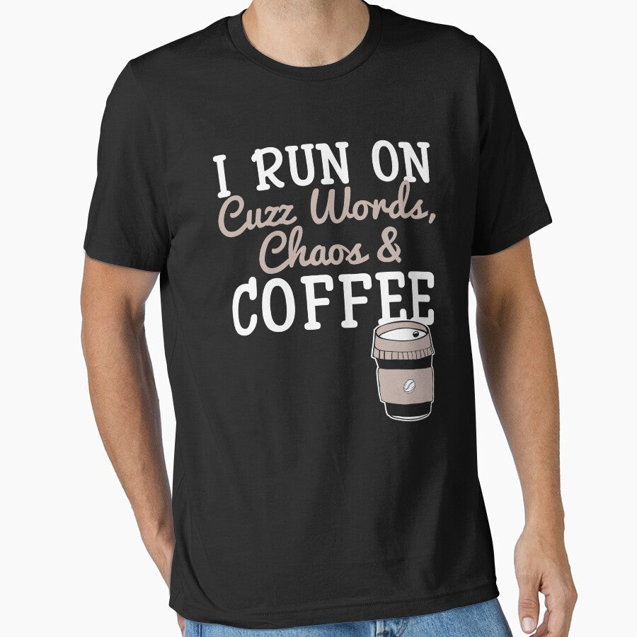 Coffee Lover Funny Sayings ,  I run On Coffee by remonss T-Shirts, Hoodie, Sweatshirt | BlankRebels.com (Image 1)