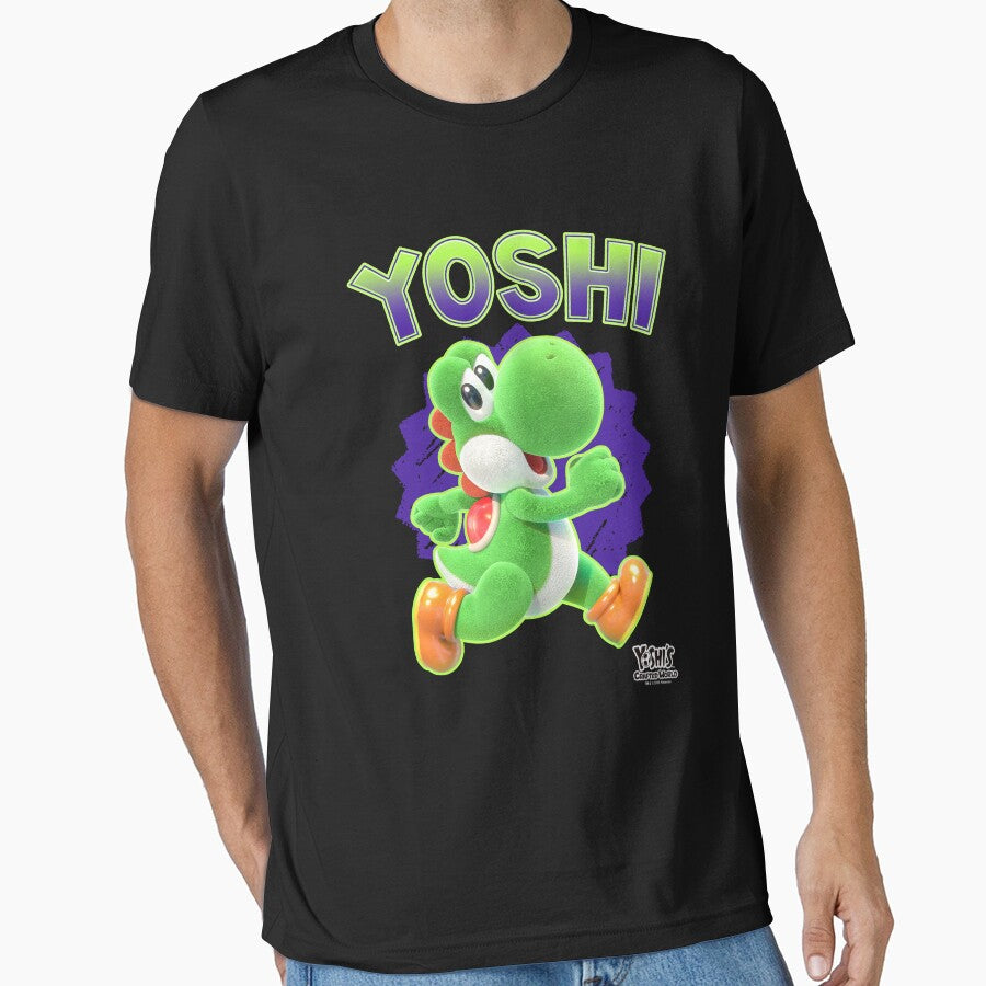 Yoshi'S Crafted World Side Run Cute Portrait T-Shirts, Hoodie, Sweatshirt