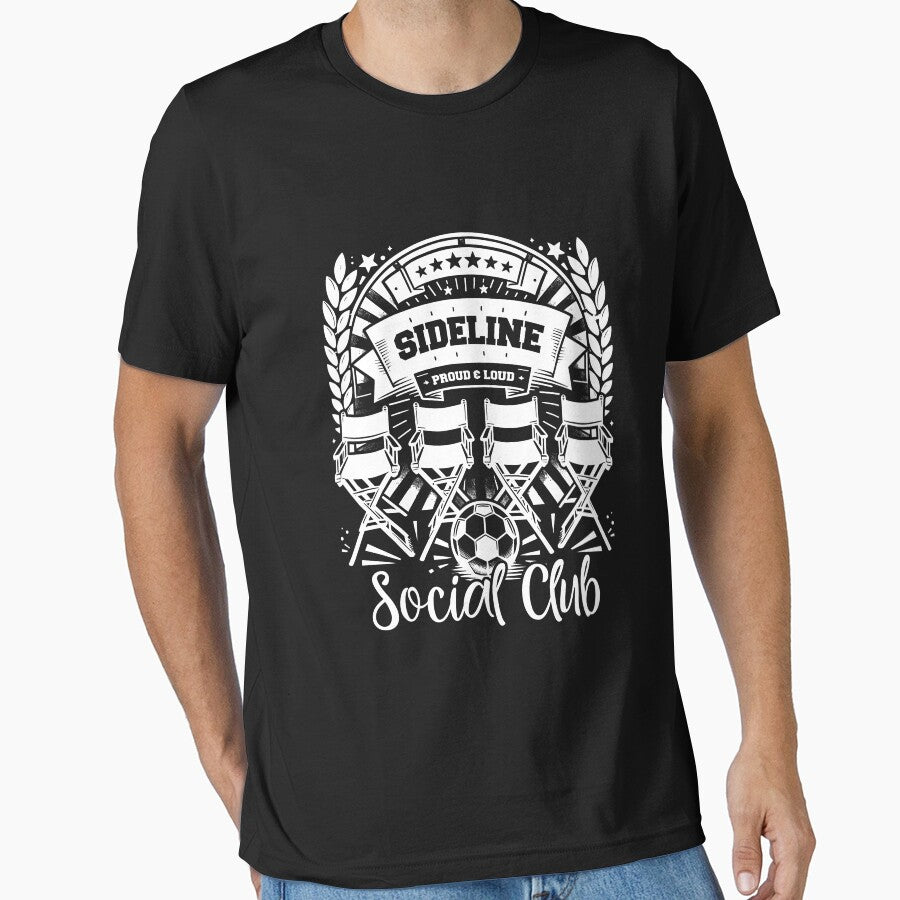 Sideline Social Club Spending Weekends Funny Soccer by Dressed For  Duty