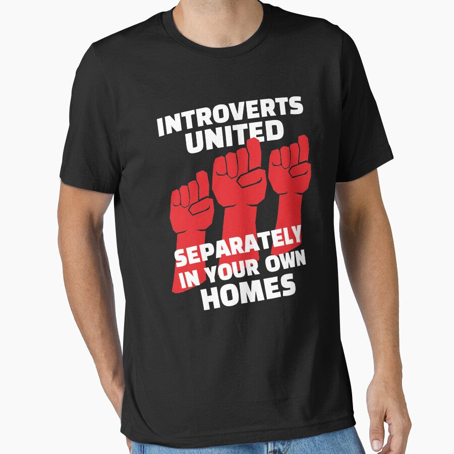 Introverts United - Funny by StarsForgers T-Shirts, Hoodie, Sweatshirt | BlankRebels.com (Image 1)