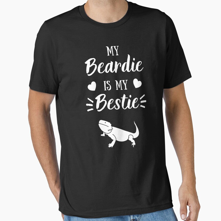 Beardie Is My Bestie | Bearded Dragon | Bearded Dragon Mom | Beardie by Presto Prints Design T-Shirts, Hoodie,... (Image 1)