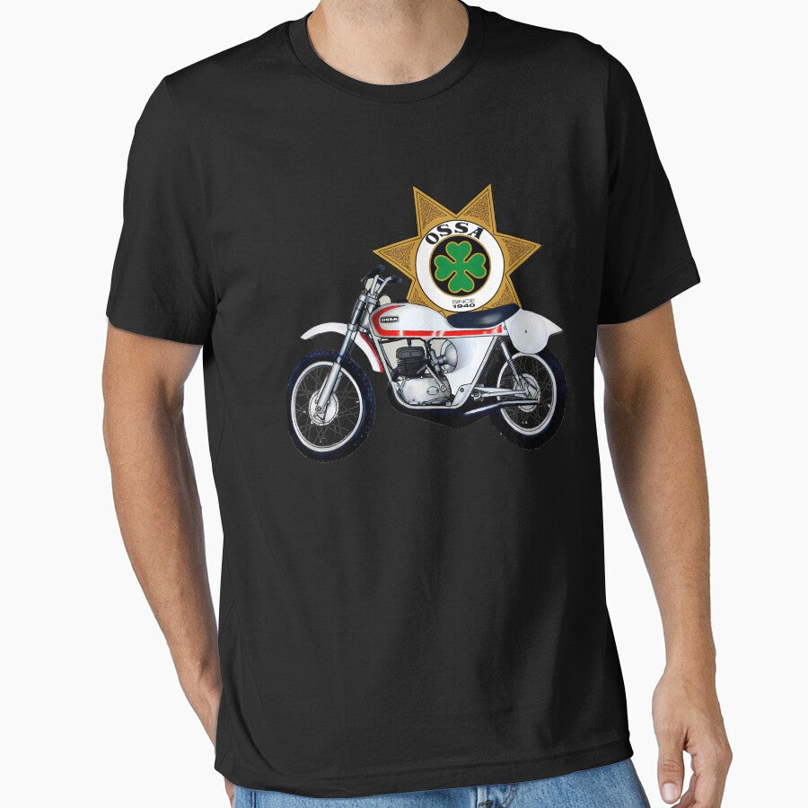 Ossa Vintage Motorcycle by yasukobeulah1u T-Shirts, Hoodie, Sweatshirt | BlankRebels.com (Image 1)