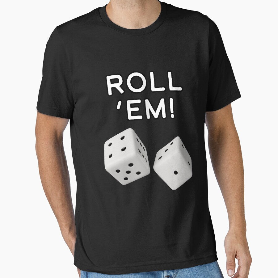 Roll 'Em Pair of Dice by KTSubz Faith & Fun Designs T-Shirts, Hoodie, Sweatshirt | BlankRebels.com (Image 1)