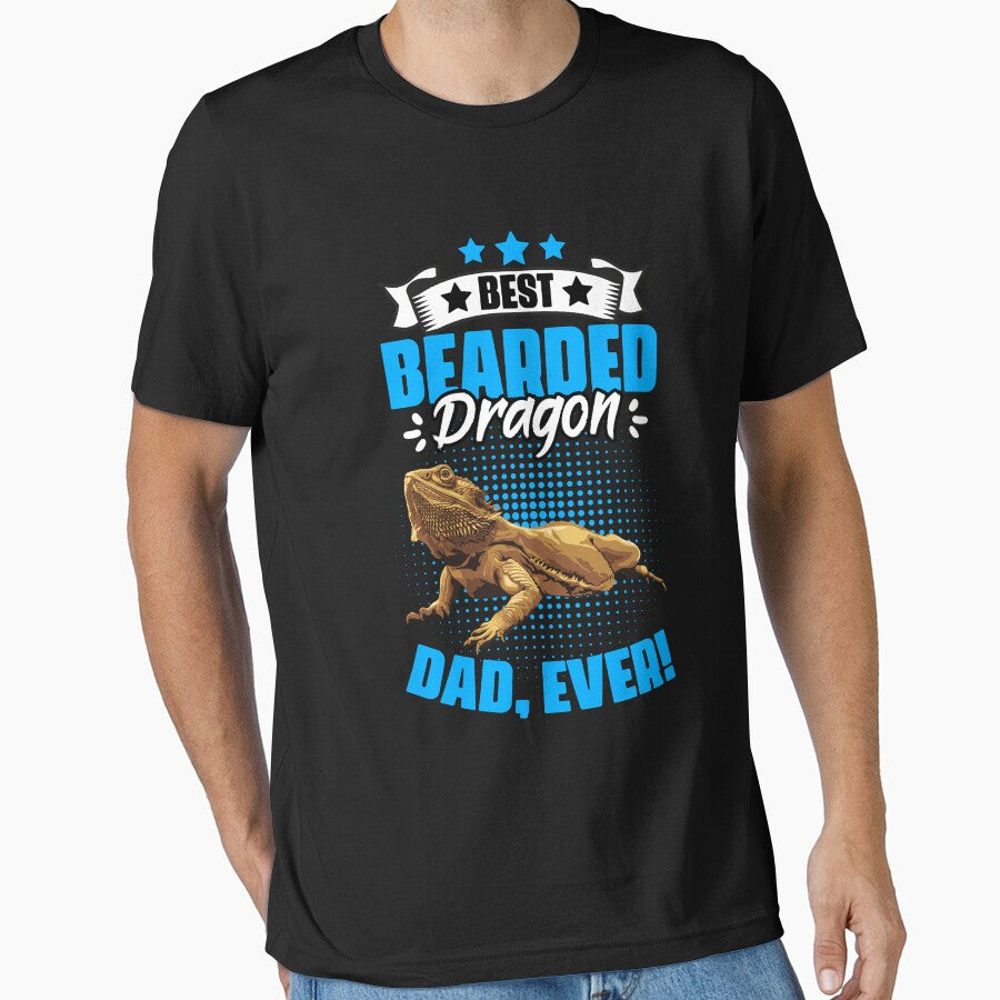 Bearded Dragon Dad Funny Pet Humor For A Reptile Lizard Fan by Nessshirts T-Shirts, Hoodie, Sweatshirt (Image 1)