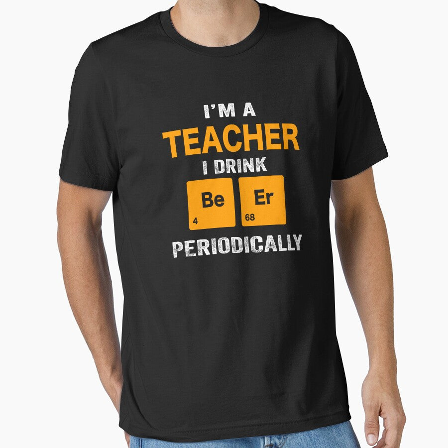 Beer Drinker Gift, Funny Teacher Shirt, Teacher Gift, Teacher fathers day christmas gift Shirt, Beer Drinker... (Image 1)