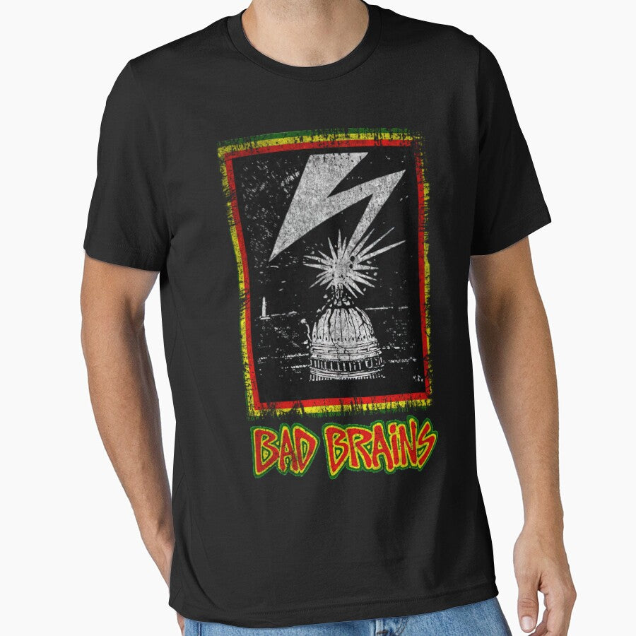 Bad Brains Vintage by HammiltenJohn T-Shirts, Hoodie, Sweatshirt | BlankRebels.com (Image 1)