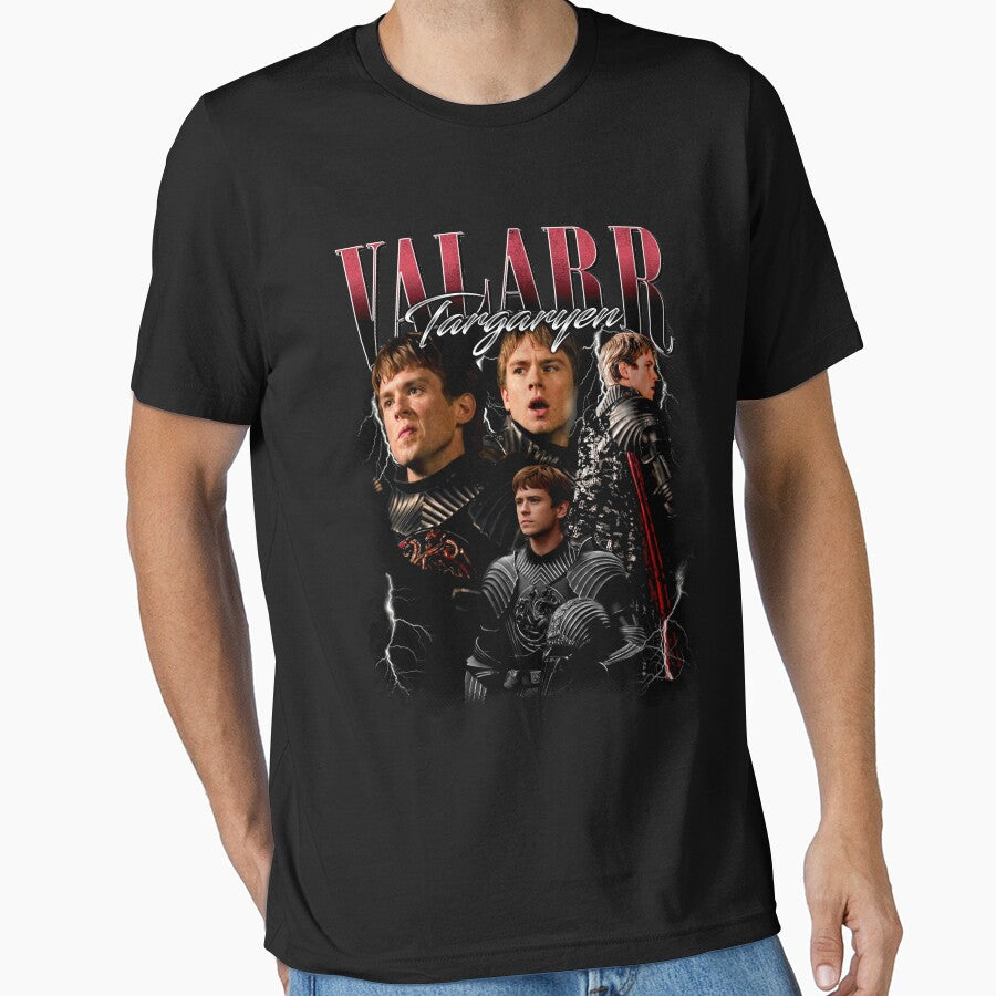 Vintage Valarr Targaryen Bootleg by JacquelinePerki T-Shirts, Hoodie, Sweatshirt | BlankRebels.com (Image 1)