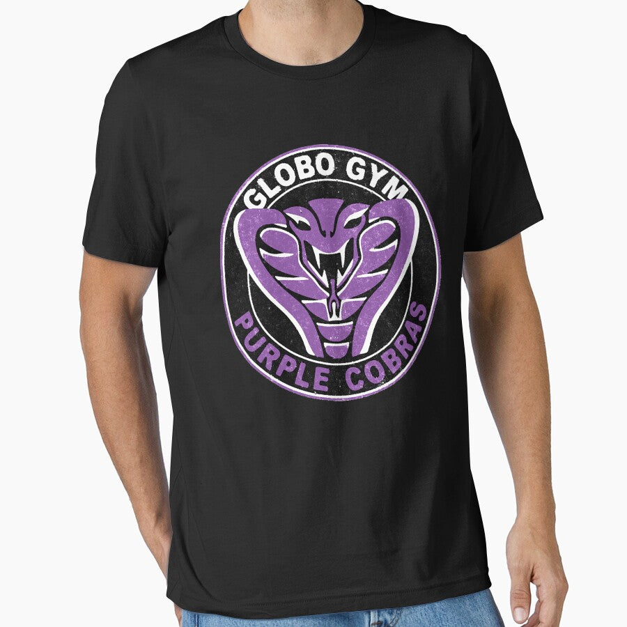 Globo gym purple cobras vintage logo by JosephBeninca T-Shirts, Hoodie, Sweatshirt | BlankRebels.com (Image 1)