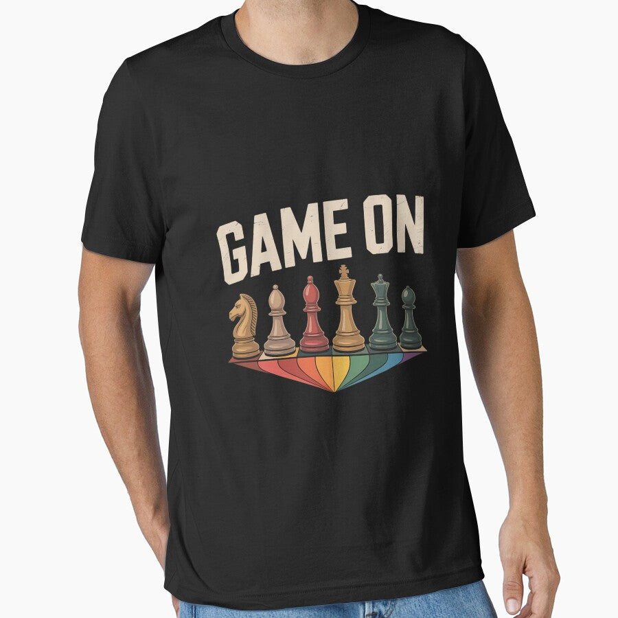 Game On Chess Lovers Fun Strategy Play Time by savrmiller T-Shirts, Hoodie, Sweatshirt | BlankRebels.com (Image 1)