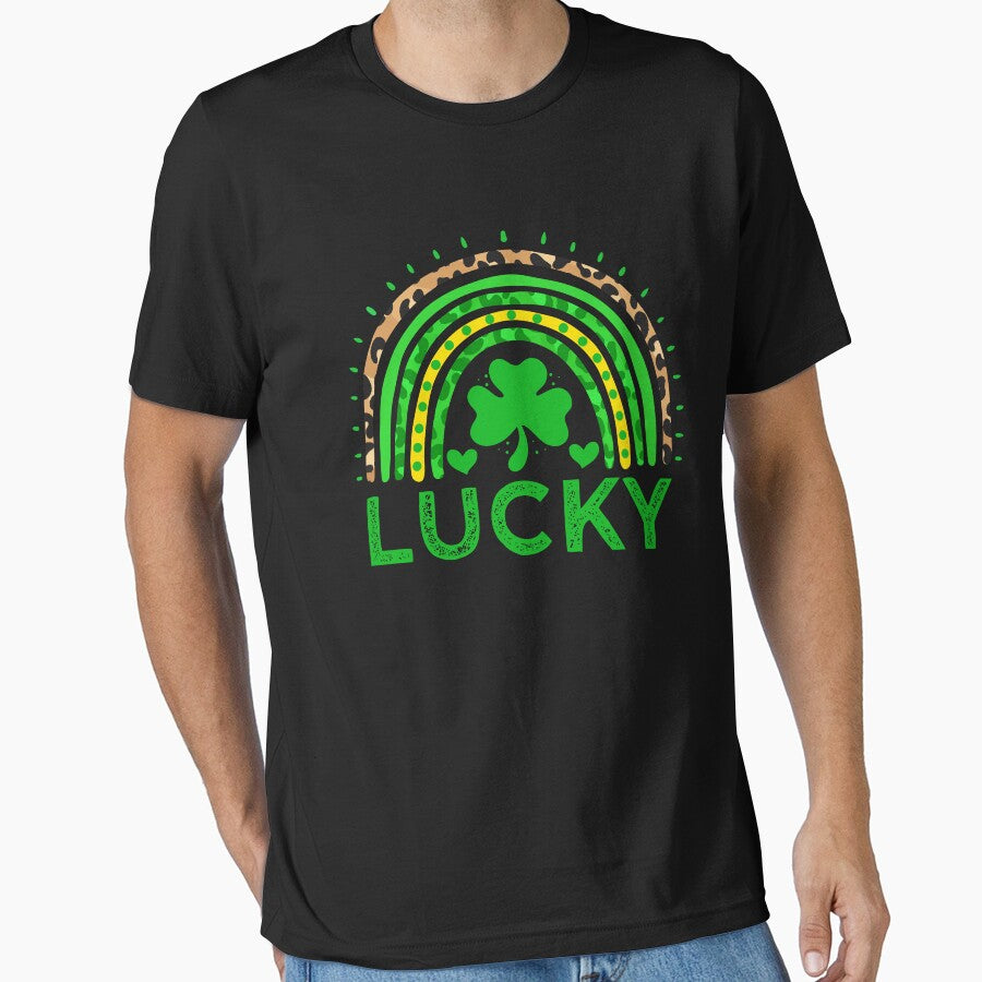 St Patricks Day Rainbow Lucky Teacher St Patricks Day T-Shirts, Hoodie, Sweatshirt