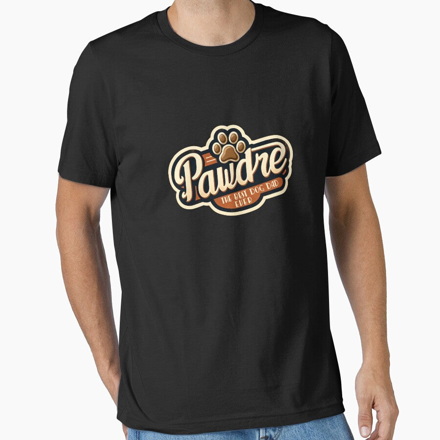 Pawdre Dog Father | Pawdre Vintage | Pawdre Retro by 4TeeToo T-Shirts, Hoodie, Sweatshirt | BlankRebels.com (Image 1)