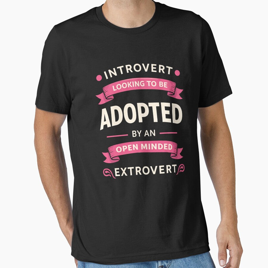 Introvert Looking To Be Adopted By An Open Minded Extrovert by SofenArt T-Shirts, Hoodie, Sweatshirt (Image 1)