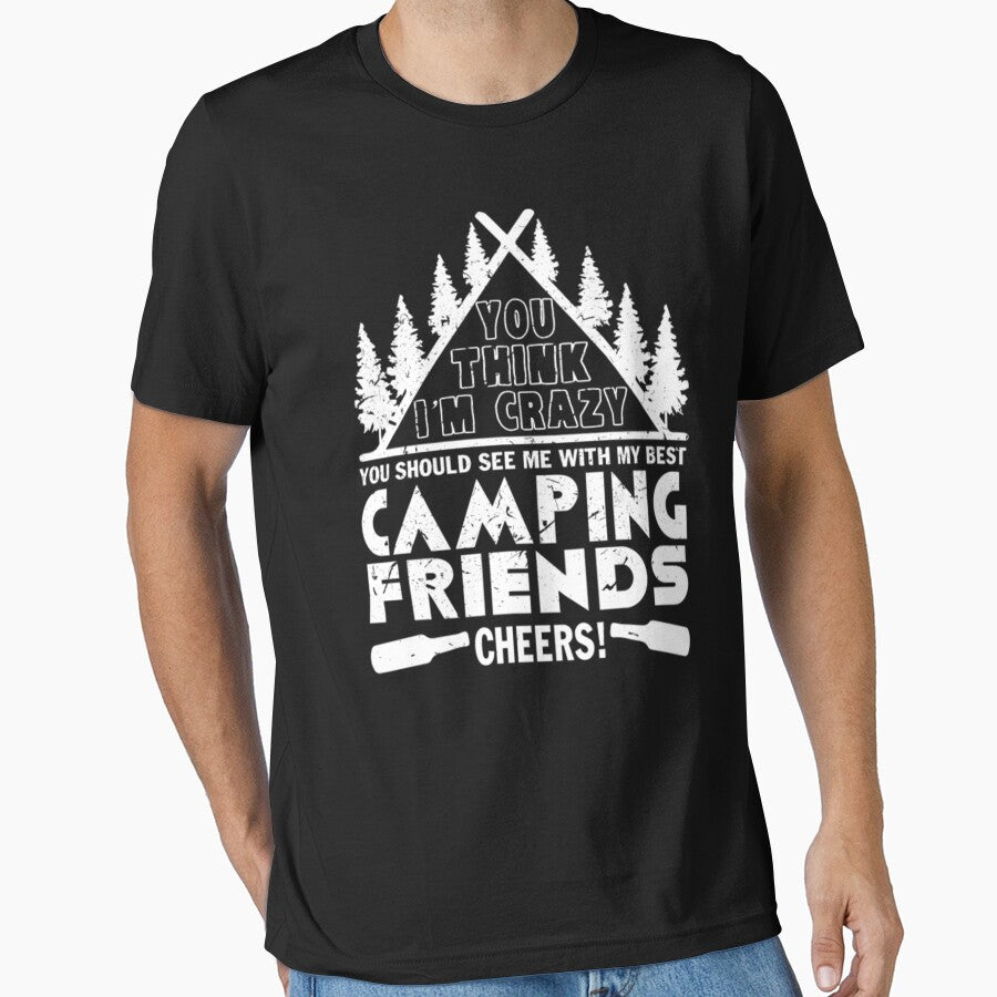 Camping friends cheers by Clavitaps T-Shirts, Hoodie, Sweatshirt | BlankRebels.com (Image 1)